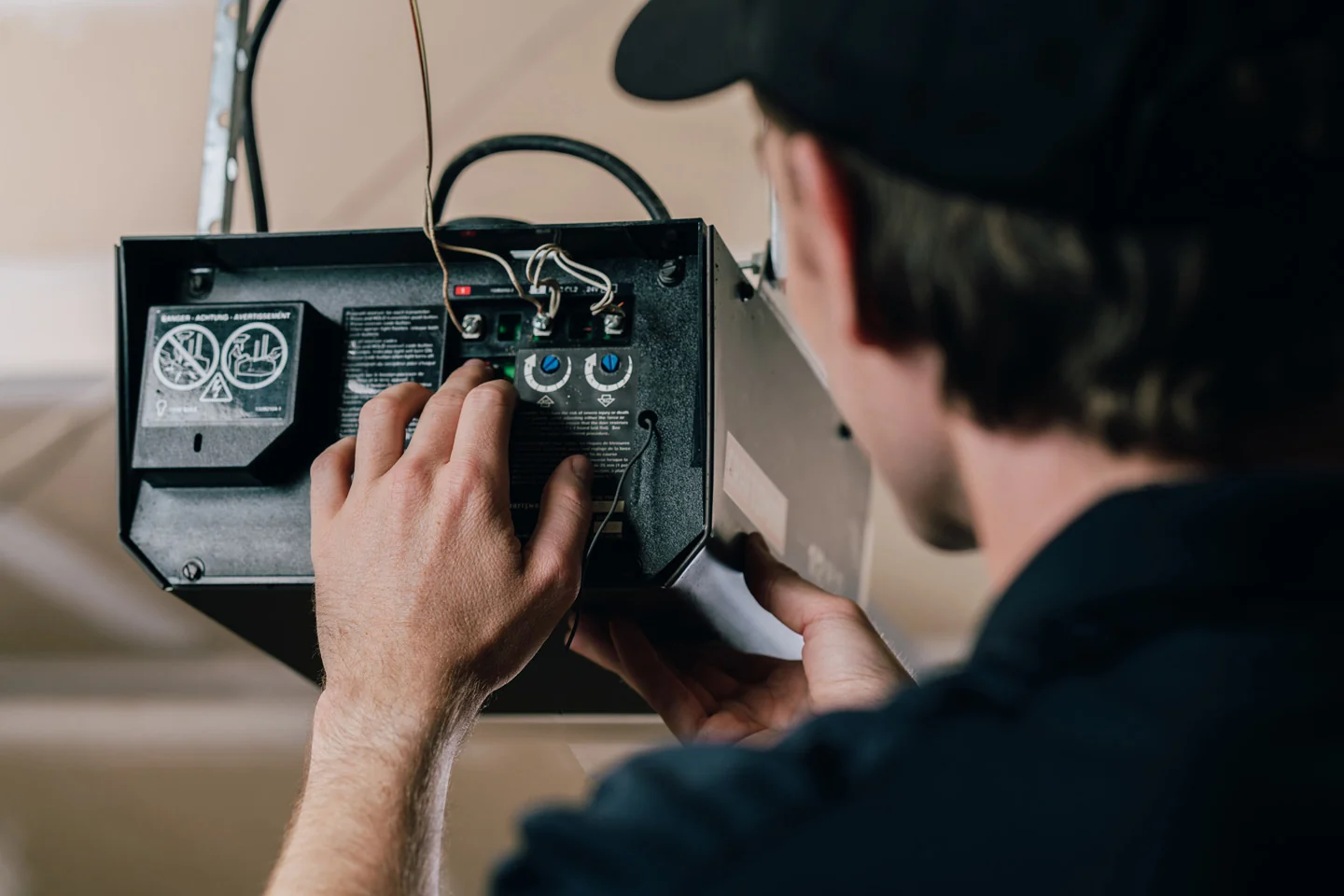 Garage door opener repair service