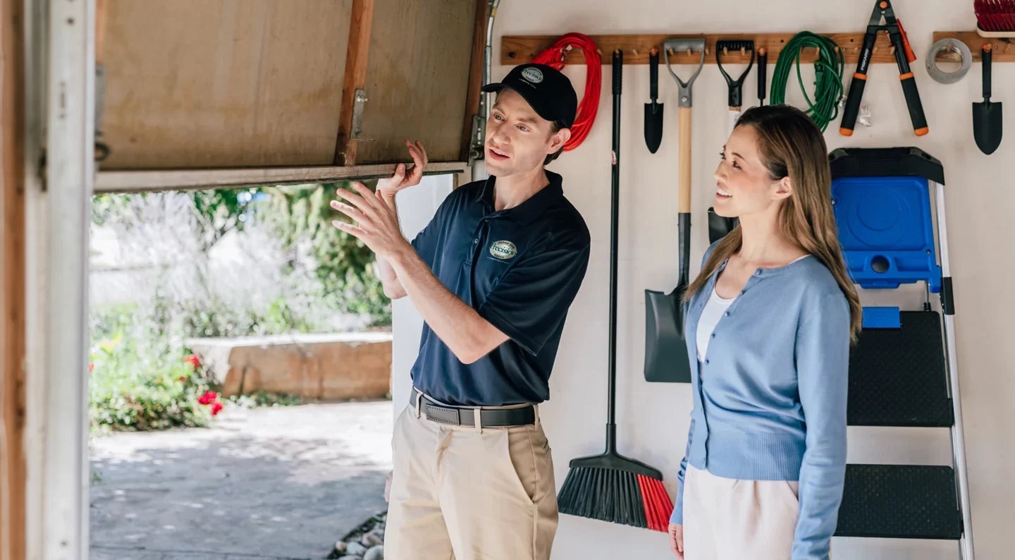 Garage door inspection to determine types of garage door bottom seals Garage door inspection to determine types of garage door bottom seals